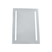 Kép 4/8 - V-TAC 17W szögletes tükör LED világítással, hideg fehér - SKU 40441