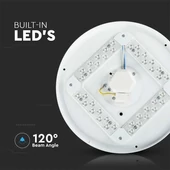 V-TAC 18W csillagos, mennyezeti LED lámpa, ø31 cm, változtatható szinhőmérséklettel - SKU 217604