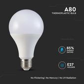 Kép 4/7 - V-TAC 18W E27 meleg fehér LED égő - SKU 126