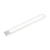 Kép 1/10 - V-TAC 1.5W, 2in1 akkumulátoros LED bútorvilágítás, meleg fehér, ezüst házzal, 30 cm - SKU 2961