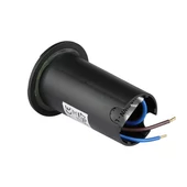 V-TAC 1W DC12V kültéri, 4 irányú talajlámpa, fekete, IP67, meleg fehér - SKU 211470