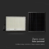 Kép 6/15 - V-TAC 20000mAh napelemes LED reflektor 30W természetes fehér, 2600 Lumen, fekete házzal - SKU 7830