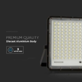 Kép 8/15 - V-TAC 20000mAh napelemes LED reflektor 30W természetes fehér, 2600 Lumen, fekete házzal - SKU 7830