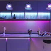 Kép 11/12 - V-TAC 24V RGB és változtatható színhőmérsékletű IP20 LED szalag, SMD 5050, 60 LED/m - SKU 2895