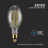 V-TAC 24W E27 természetes fehér filament LED égő 160 Lm/W - SKU 2816