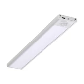 V-TAC 2.5W, 2in1 akkumulátoros LED bútorvilágítás, meleg fehér, ezüst házzal, 60 cm - SKU 2969