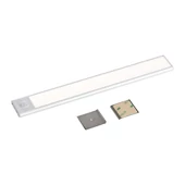V-TAC 2.5W, 2in1 akkumulátoros LED bútorvilágítás, meleg fehér, ezüst házzal, 60 cm - SKU 2969