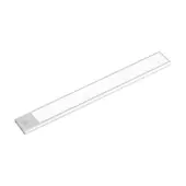 Kép 1/10 - V-TAC 2.5W, 2in1 akkumulátoros LED bútorvilágítás, természetes fehér, ezüst házzal, 60 cm - SKU 2966