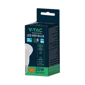 Kép 1/9 - V-TAC 2.9W E14 hideg fehér R39 LED égő - SKU 21212