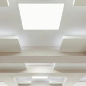 Kép 9/10 - V-TAC 2in1 felszerelhetőségű LED panel természetes fehér 40W 60 x 60cm, 110 Lm/W - SKU 638011