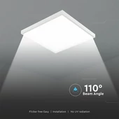 V-TAC 2in1 LED panel hideg fehér 36W 60 x 60cm, 120 Lm/W - SKU 23766