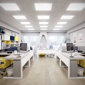 V-TAC 2in1 LED panel hideg fehér 36W 60 x 60cm, 120 Lm/W - SKU 23766