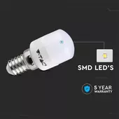 Kép 5/7 - V-TAC 2W E14 meleg fehér ST26 LED égő - SKU 21234