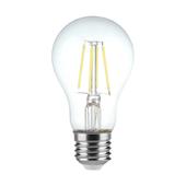 Kép 1/5 - V-TAC 3 lépésben dimmelhető 4W E27 meleg fehér filament A60 LED égő, 100 Lm/W - SKU 6845