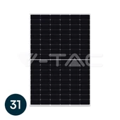 V-TAC 31 darab 410W Mono félcellás szolár panel, TIER 1 napelem, 1722x1134 - SKU 11910