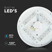 V-TAC 36W csillagos, mennyezeti LED lámpa, változtatható szinhőmérséklet - SKU 7608