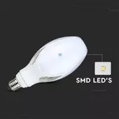 Kép 4/10 - V-TAC 36W E27 természetes fehér Olive LED égő, 110 Lm/W - SKU 21284