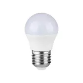 Kép 1/6 - V-TAC 3.7W E27 meleg fehér G45 LED égő - SKU 214160