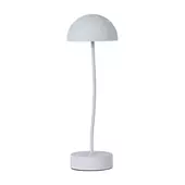 Kép 1/7 - V-TAC 3W asztali akkus lámpa fehér házzal, meleg fehér - SKU 23092