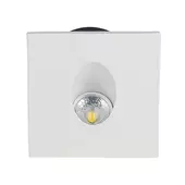 Kép 6/9 - V-TAC 3W beltéri LED lépcsővilágítás, szögletes, meleg fehér - SKU 211209