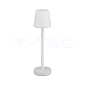 Kép 1/5 - V-TAC 3W fehér, érintéssel vezérelhető akkumulátoros LED lámpa, meleg fehér - SKU 10191