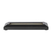 V-TAC 3W fekete LED lépcsővilágítás, IP65, természetes fehér - SKU 211328