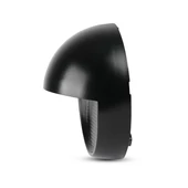 V-TAC 3W fekete LED lépcsővilágítás, kerek, IP65, meleg fehér - SKU 1404