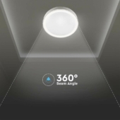 Kép 3/7 - V-TAC 40W csillagos kerek mennyezeti LED lámpa, változtatható szinhőmérsékletű - SKU 2114761