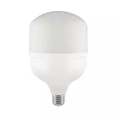 Kép 1/6 - V-TAC 40W E27 hideg fehér T120 LED égő + E27-E40 foglalatadapter - SKU 23573