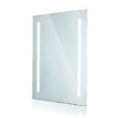 Kép 1/5 - V-TAC 42W szögletes tükör LED világítással, hideg fehér - SKU 2140471