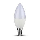 Kép 1/8 - V-TAC 4.5W E14 hideg fehér LED gyertya égő - SKU 260