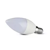 Kép 6/8 - V-TAC 4.5W E14 hideg fehér LED gyertya égő - SKU 260