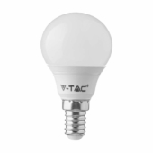 Kép 1/7 - V-TAC 4.5W E14 hideg fehér P45 LED égő, 100 Lm/W - SKU 21170