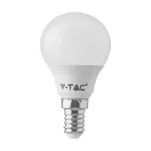 Kép 1/7 - V-TAC 4.5W E14 természetes fehér P45 LED égő, 100 Lm/W - SKU 21169