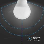 Kép 4/6 - V-TAC 4.5W E14 természetes fehér P45 LED égő - SKU 2142511
