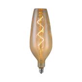 Kép 1/5 - V-TAC 4W borostyán E27 B125 filament LED égő, meleg fehér - SKU 23171