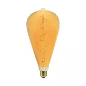 Kép 1/5 - V-TAC 4W borostyán E27 ST120 filament LED égő, meleg fehér - SKU 23172