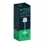 Kép 1/9 - V-TAC 1.5W fehér akkus vezeték nélküli LED lámpa, CCT - SKU 10324