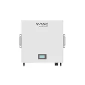 Kép 1/4 - V-TAC szolár 51,2V 5 kWh napelem inverterekhez való beltéri akkumulátor - SKU 11526