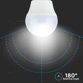 Kép 4/6 - V-TAC 5.5W E27 meleg fehér CRI&gt;95 LED égő - SKU 7491