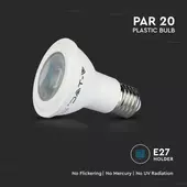 Kép 8/9 - V-TAC 5.8W E27 meleg fehér PAR20 LED égő - SKU 21147