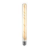 Kép 1/6 - V-TAC 5W borostyán E27 filament T30 LED égő, 2200K, 100 Lm/W - SKU 217142