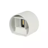 Kép 1/9 - V-TAC 5W kültéri, fehér, kerek, fali LED lámpa természetes fehér - SKU 217091