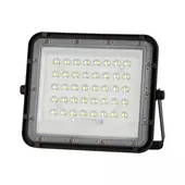Kép 13/15 - V-TAC 6000mAh napelemes LED reflektor 10W hideg fehér, 800 Lumen, fekete házzal - SKU 7823