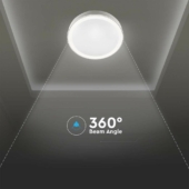 Kép 3/7 - V-TAC 60W csillagos kerek mennyezeti LED lámpa, változtatható szinhőmérsékletű - SKU 2114751