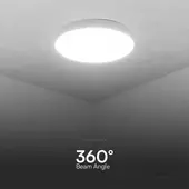 Kép 6/9 - V-TAC 60W mennyezeti LED lámpa kerek búrával, változtatható szinhőmérséklettel - SKU 23592