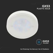 Kép 6/7 - V-TAC 6.4W GX53 meleg fehér LED égő - SKU 21222