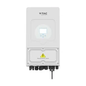 V-TAC 6kW egyfázisú hibrid inverter, 15 db 410W napelem és 10kWh akkumulátor szett - SKU 100170