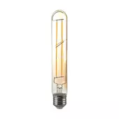 Kép 1/6 - V-TAC 6W borostyán E27 filament T30 LED égő, 2200K, 100 Lm/W - SKU 217143