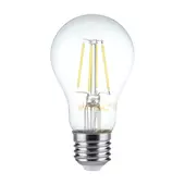 Kép 1/5 - V-TAC 6W E27 meleg fehér filament A60 LED égő - SKU 214272